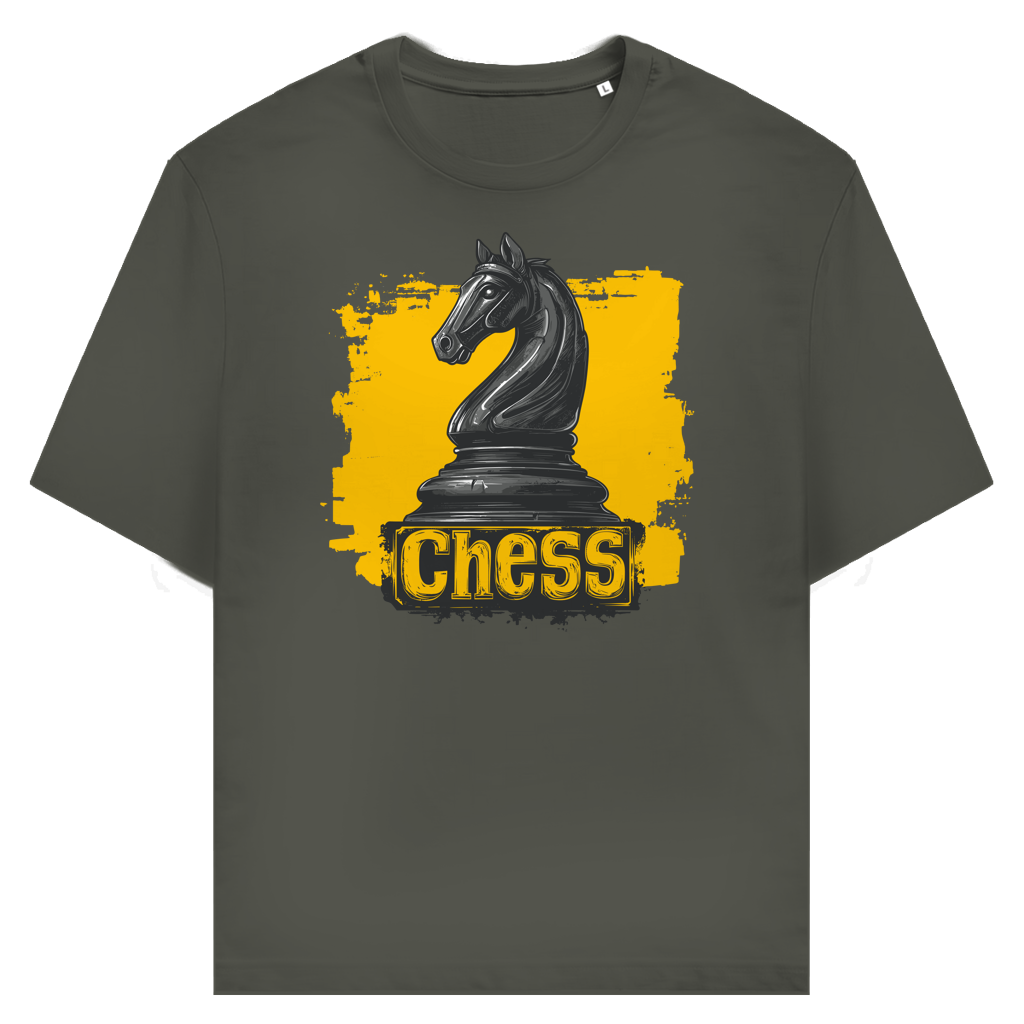 Springermacht – Schach T-Shirt in Khaki
