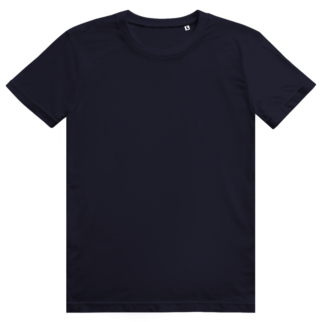 Verwurzelt – Schach T-Shirt in Dunkelblau (Vorderseite)