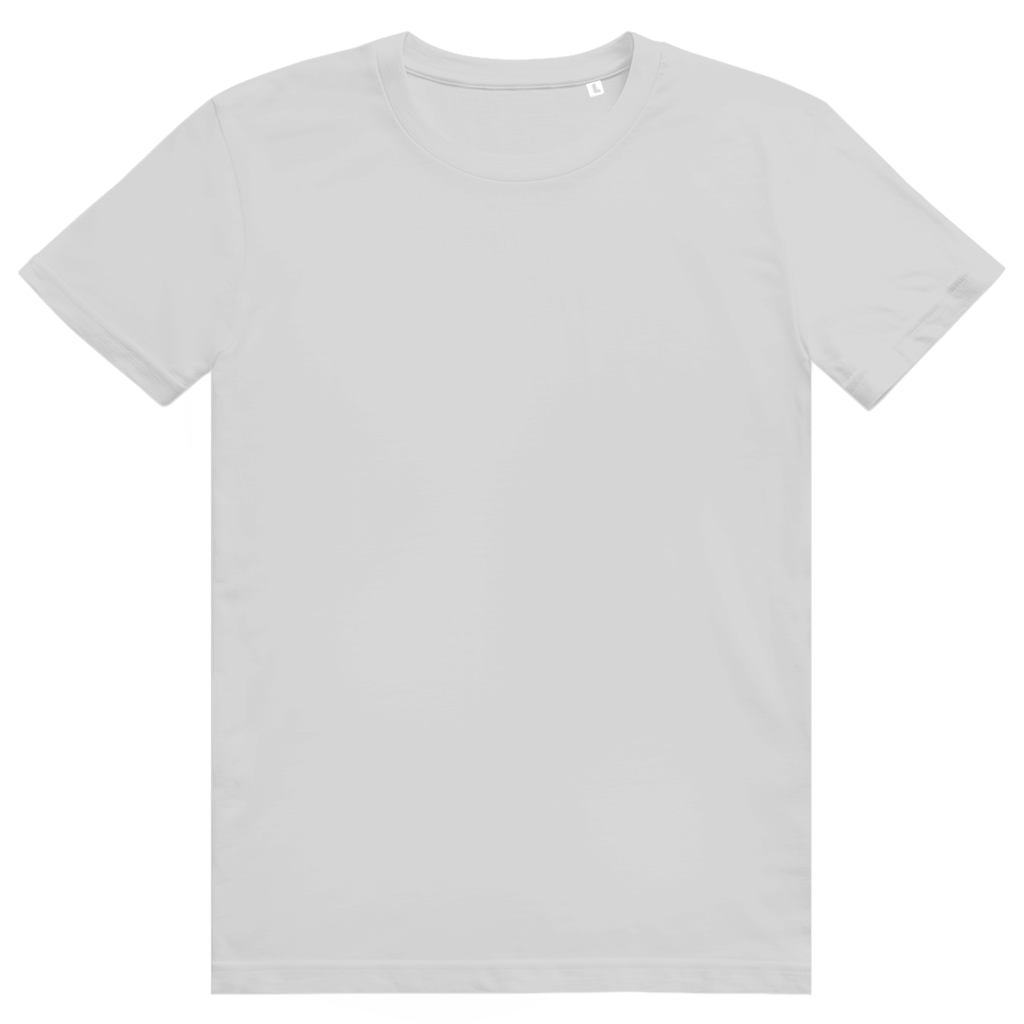 Verwurzelt – Schach T-Shirt in Grau meliert (Vorderseite)
