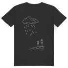 Wetterlage – Schach T-Shirt in Schwarz (Rückseite)
