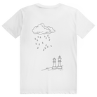 Wetterlage – Schach T-Shirt in Weiß (Rückseite)