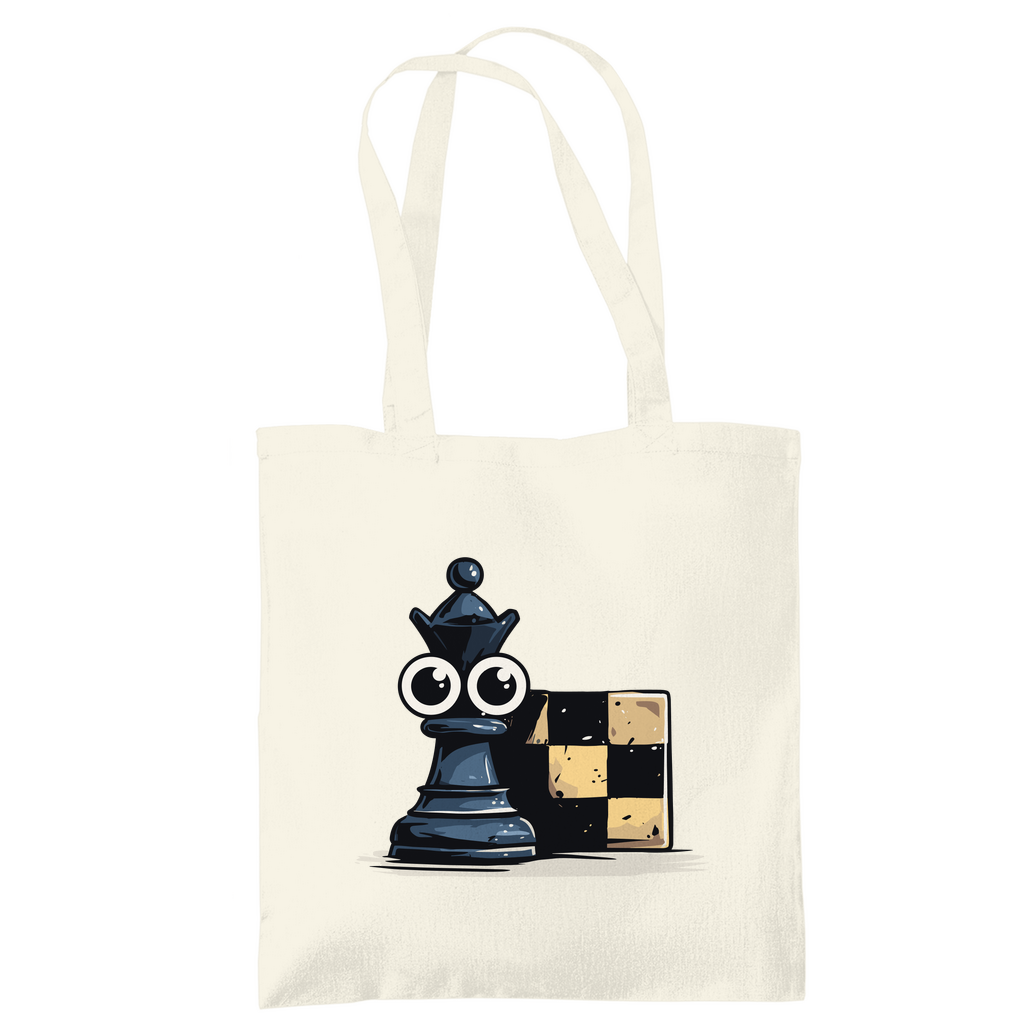 Alles im Blick – Schach Tasche in Creme