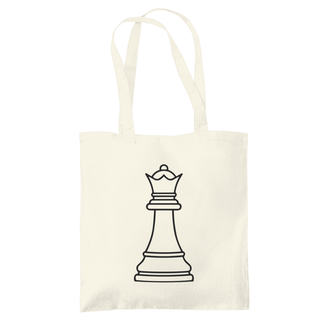 Dame Kontur – Schach Tasche in Creme