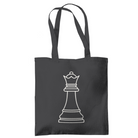 Dame Kontur – Schach Tasche in Dunkelgrau