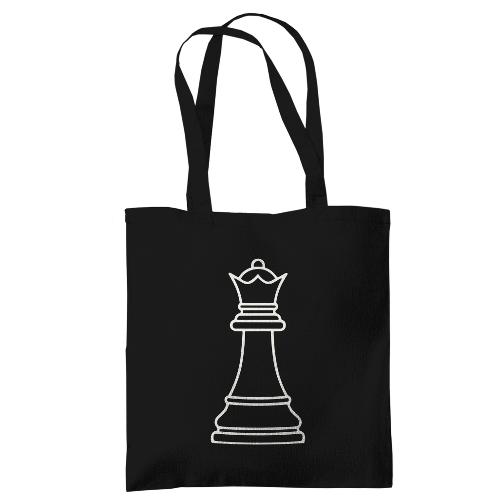 Dame Kontur – Schach Tasche in Schwarz