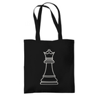 Dame Kontur – Schach Tasche in Schwarz
