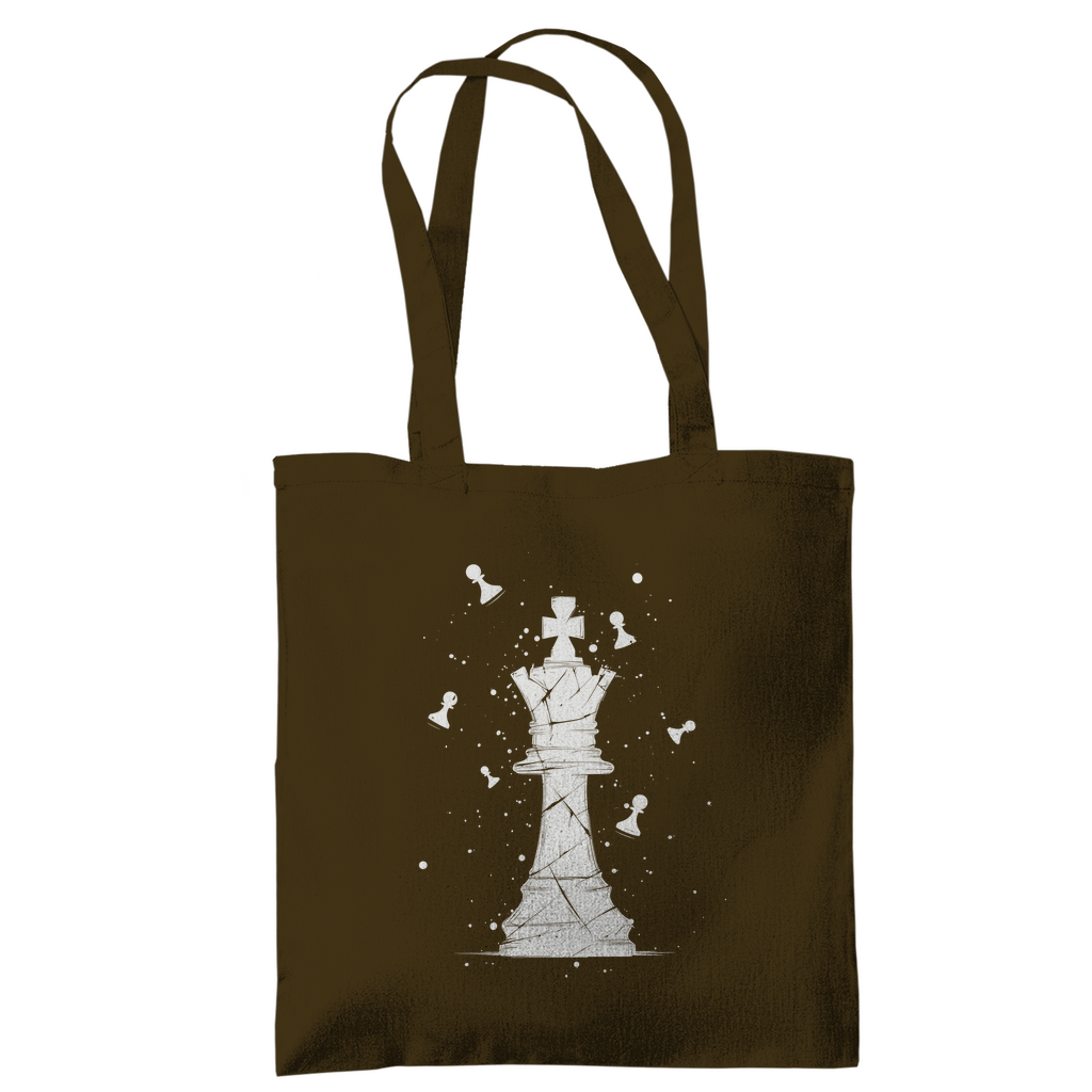 Die Stellung bröckelt (weiß) – Schach Tasche in Khaki