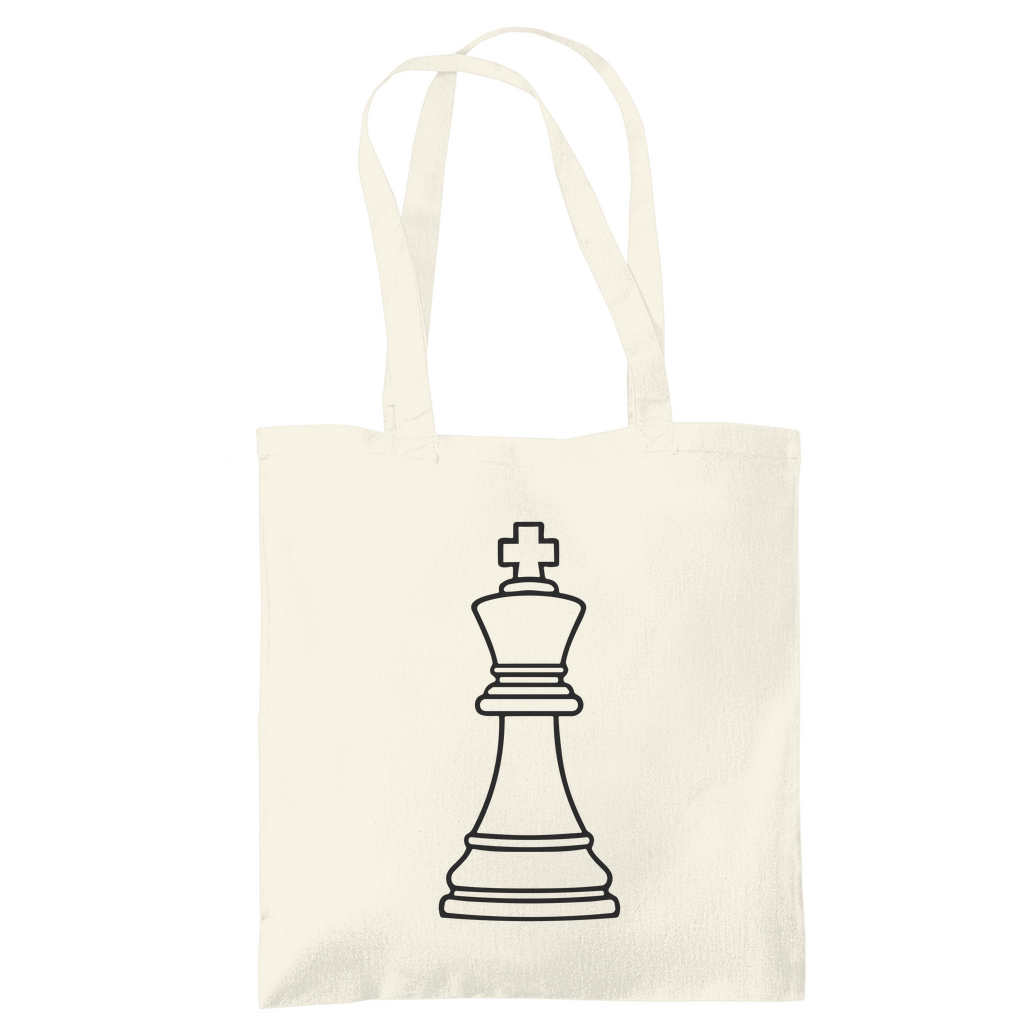 König Kontur – Schach Tasche in Creme