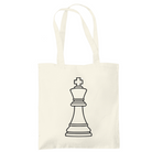 König Kontur – Schach Tasche in Creme