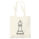 Läufer Kontur – Schach Tasche in Creme