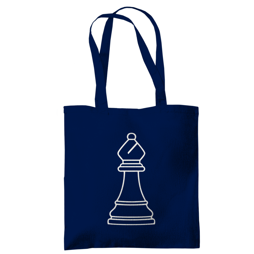 Läufer Kontur – Schach Tasche in Dunkelblau