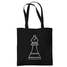 Läufer Kontur – Schach Tasche in Schwarz