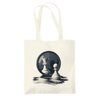 Spiegelzug – Schach Tasche in Creme