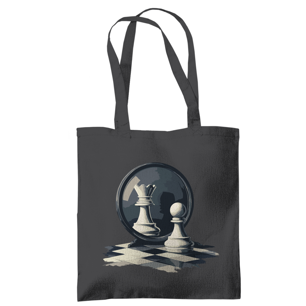 Spiegelzug – Schach Tasche in Dunkelgrau