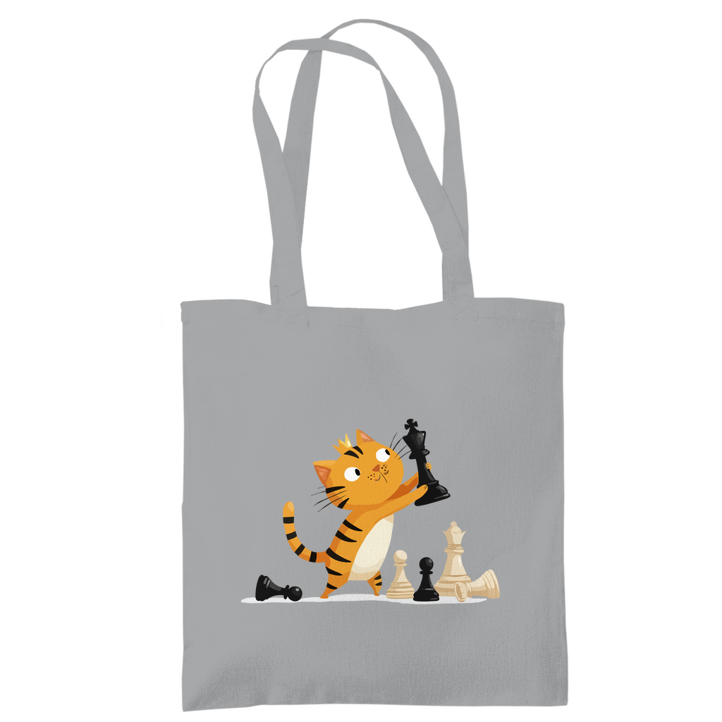 Spieltrieb – Schach Tasche in Grau