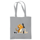 Spieltrieb – Schach Tasche in Grau
