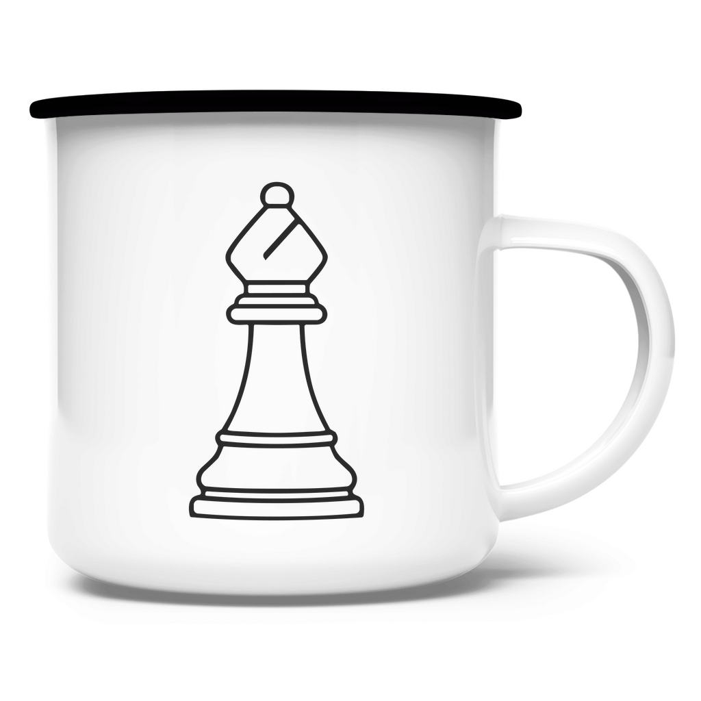 Läufer Kontur – Schach Tasse
