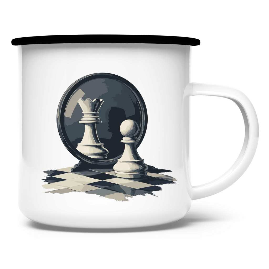 Spiegelzug – Schach Tasse