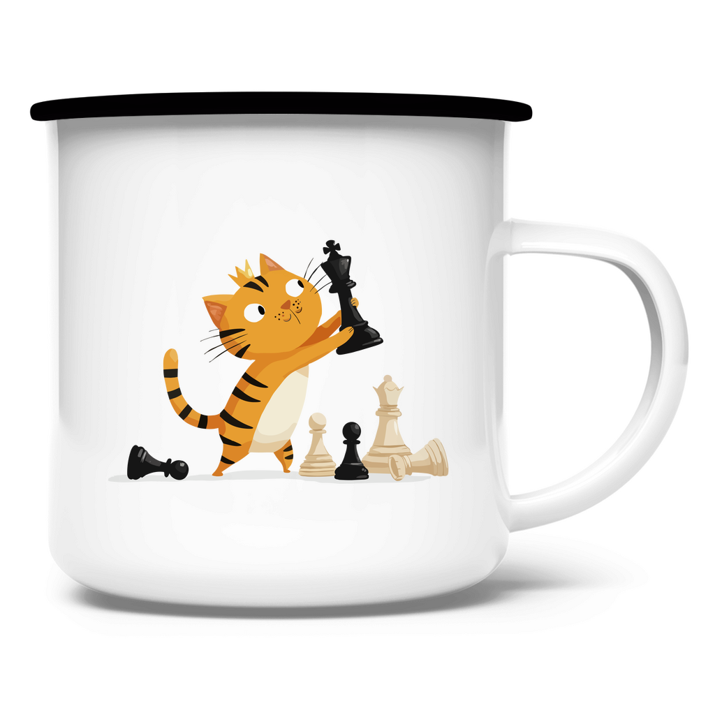 Spieltrieb – Schach Tasse