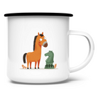 Springer oder Pferd – Schach Tasse