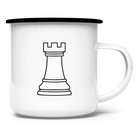 Turm Kontur – Schach Tasse