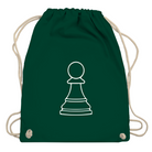 Bauer Kontur – Schach Turnbeutel in Dunkelgrün