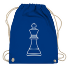 König Kontur – Schach Turnbeutel in Blau